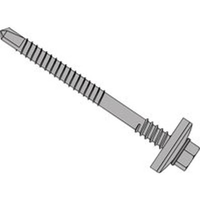 Forgefix TechFast Composite Panels to Steel Hex Screw No.3 Tip 5.5 x 150mm Box 1