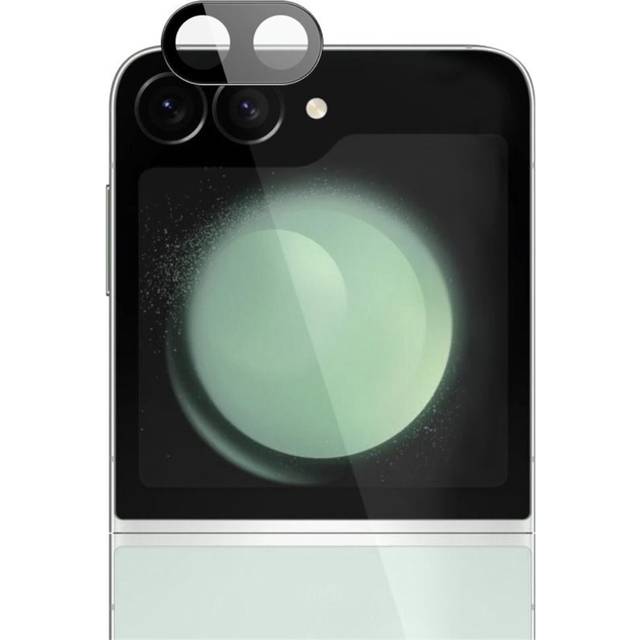 Imak Samsung Galaxy Z Flip 6 Kameraskydd i glas, Svart