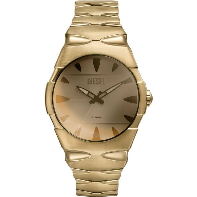 Diesel - Montre D-Sruptor en acier inoxydable - Montres - Homme - Doré - UNI