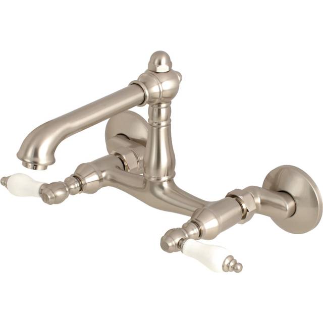 Kingston Brass English Country 6-Inch Adjustable Center Wall Mount Kit