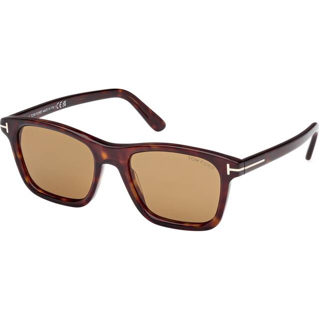 TOM FORD Man FT1179 BARRON 52E Solglasögon Acetat Fyrkantig Normal