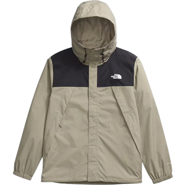 The North Face Antora Jacket - Clay Grey-TNF Black - S