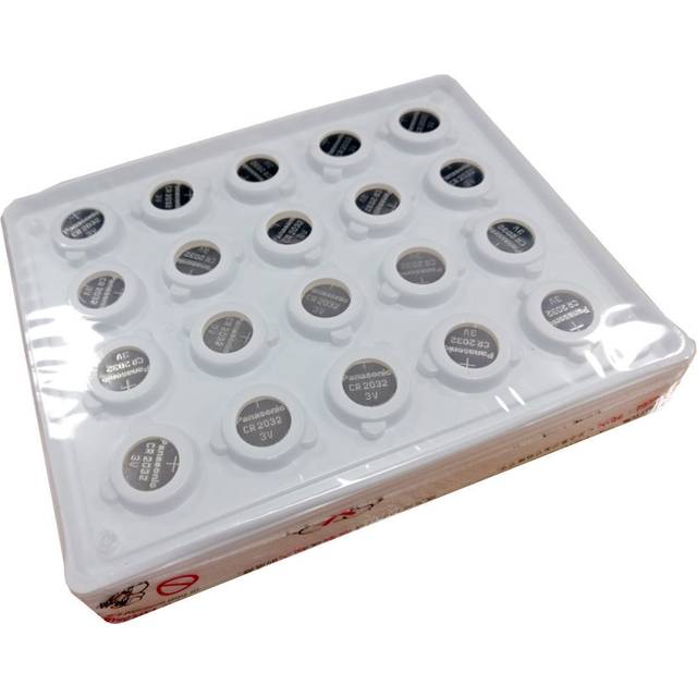 Panasonic cr2032 trade pack 20 / 40 / 60 / 80 / 100 coin cell 3v batteries
