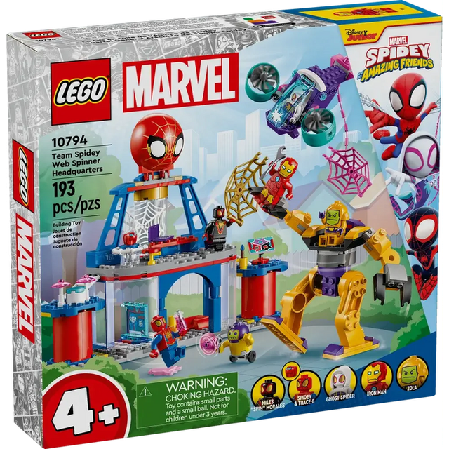LEGO Marvel Spider-Man 10794 Web Spinner Headquarters