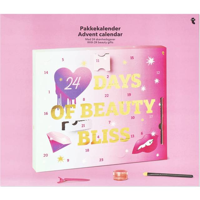 Advent calendar with 24 beauty gifts