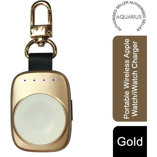 Aquarius - Portable Wireless Apple Watch/iWatch Charger - Gold