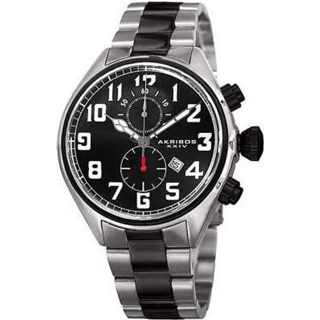 Bravrix Titan 47mm Chronograph Quartz - Grey - One Size