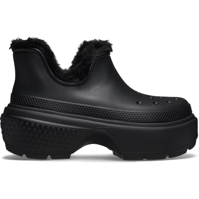 Crocs Womens Stomp Lined Shorty Boots Black, 6