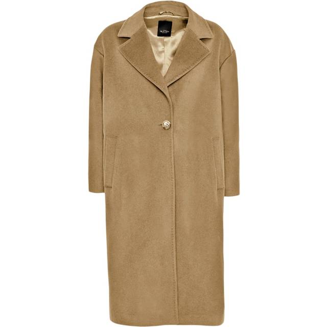 Sand Cashmere Coat W Fiden Dam Kappor Stl. 34 - Från Magasin - Light Camel (34)