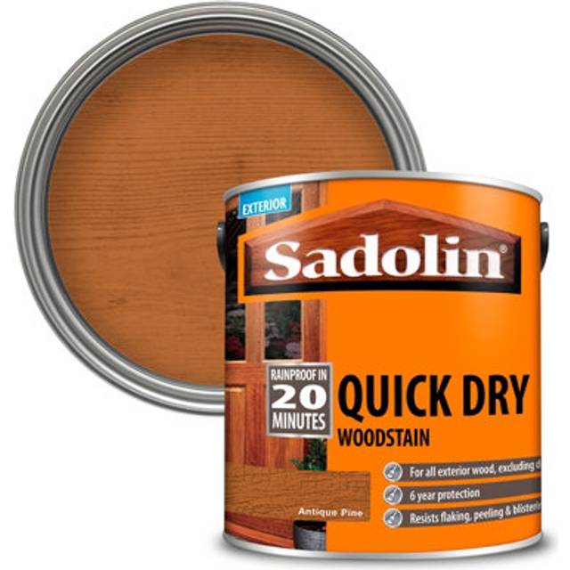 Sadolin Quick Dry Woodstain - Antique Pine - 2.5L