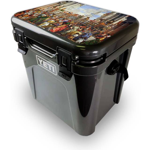 MightySkins YEROA24LID-Wedding At Cana Skin for Yeti Roadie 24 Hard Cooler Lid - Wedding At Cana