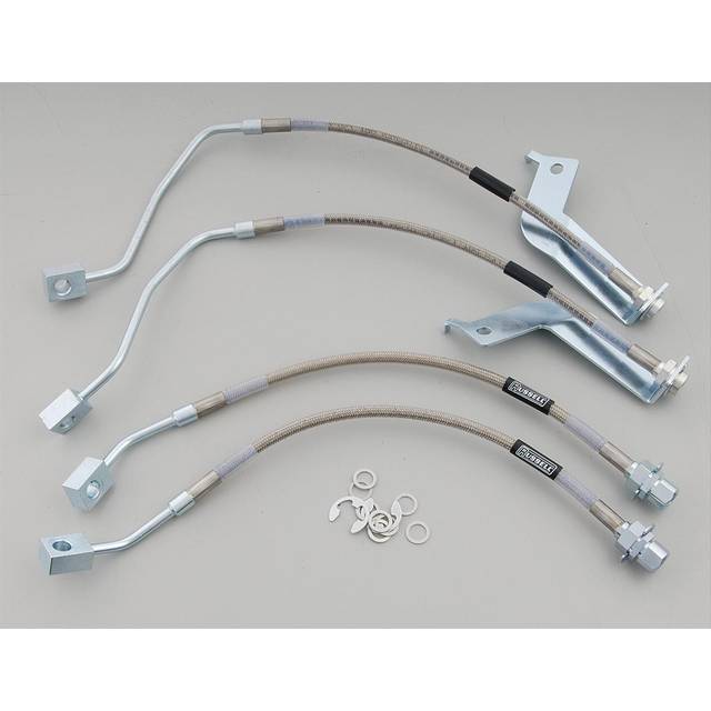 Brake Lines Street Legal Braided Stainless Steel for use on Ford