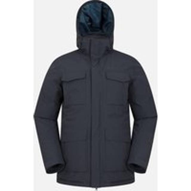 Mountain Warehouse Mens Concord Extreme Down Long Length Jacket (Blue) - Size 3XL