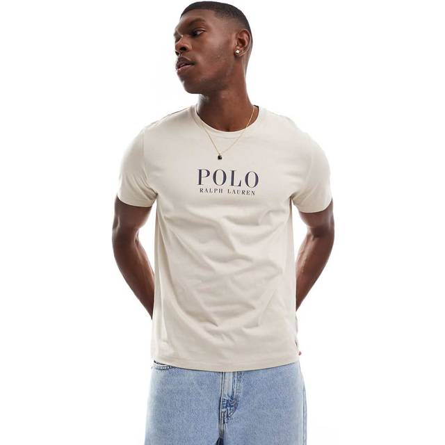 Polo Ralph Lauren Box Logo T-Shirt - Beige