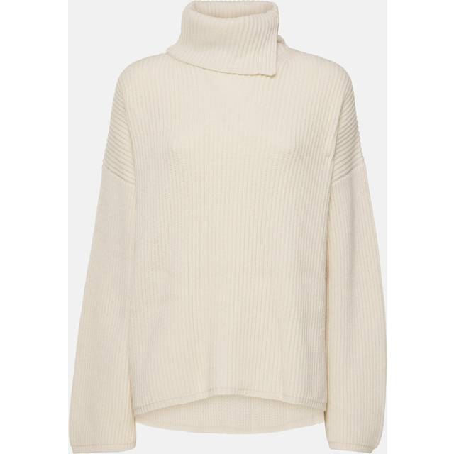 Joseph Wool, cashmere and silk turtleneck sweater - white (UK 14)