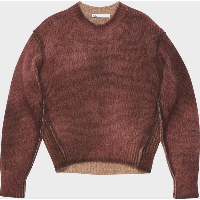 Acne Studios Red Sprayed Sweater - CTB RUST RED - XS