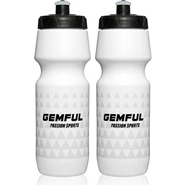 Cycle Water Bottle BPA Free Squeeze Bottle for Bike Sports Running Fitness 750 ml 2 Pack