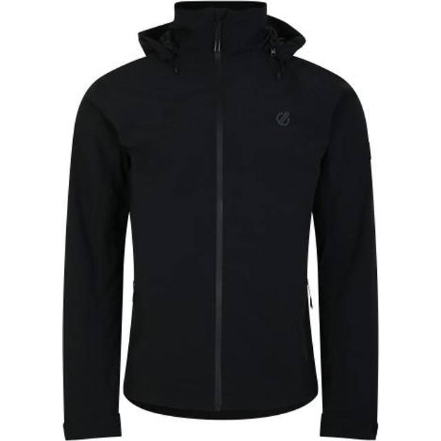 (L, Black) Dare 2B Mens Switch Out II Waterproof Jacket