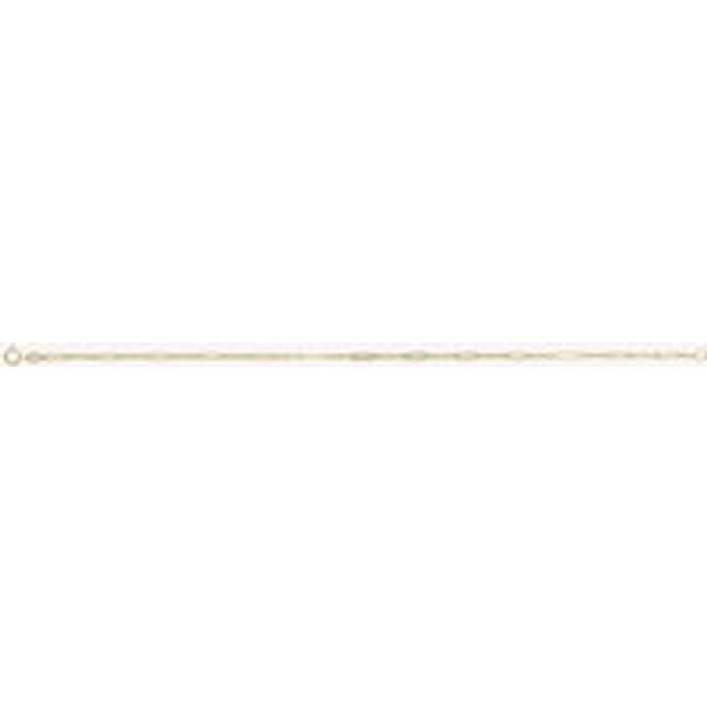 9ct Yellow Gold 7.5 Inch Fine Oval Link Chain Bracelet GB514