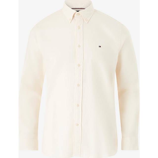 Tommy Hilfiger - Skjorta Flex Brushed Solid RF Shirt - Gul