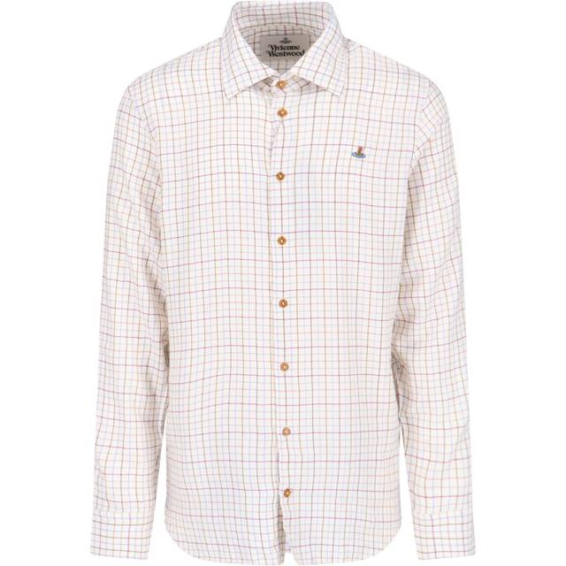 Vivienne Westwood 'Ghost' Check Shirt - Cream - 52