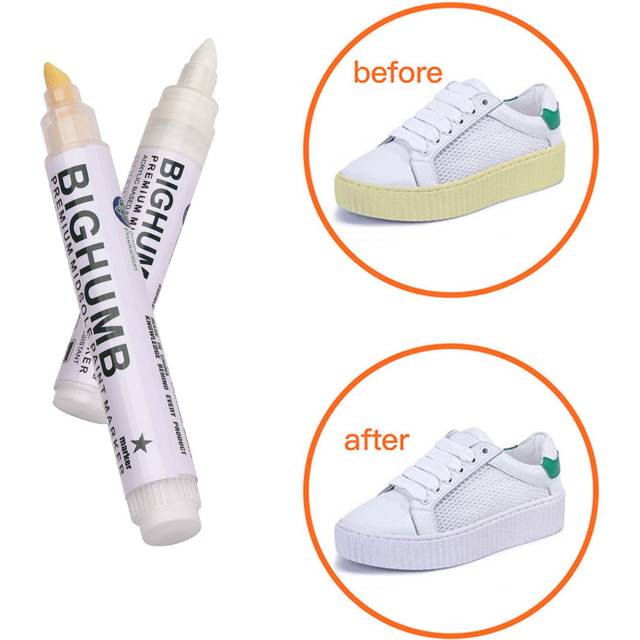 (10mm Tip) Bigthumb Premium Midsole Paint Marker Sneaker Renew Repair Pen Sports Shoes Whitening Pen Quick