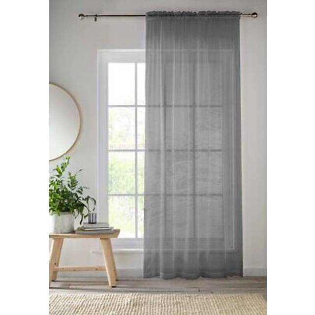 Crystal Slotted Top Panel Buy 1 Get 1 Free - Grey