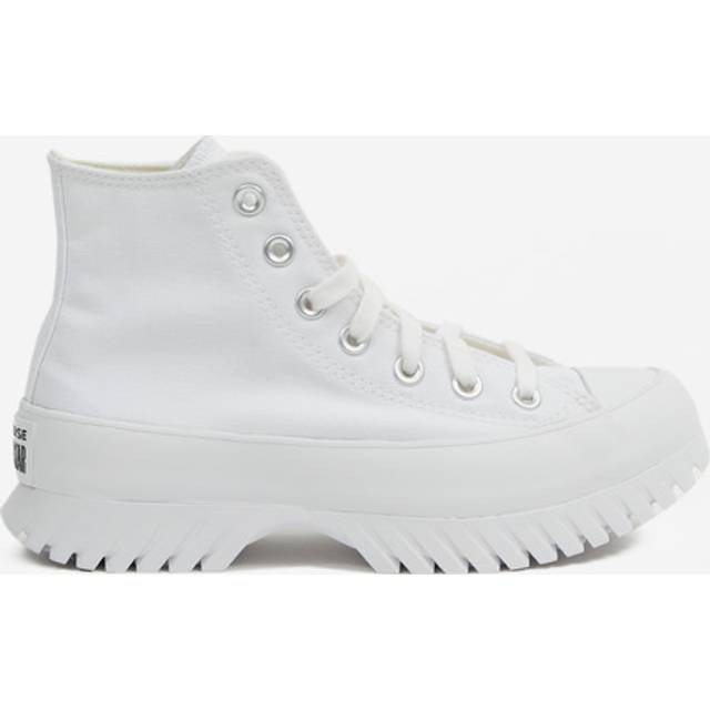 Converse Dam Chuck Taylor All Star Lugged 2.0 sneakers, vit lågsvart, 37,5 EU, Vita golv svarta, 37.5 EU
