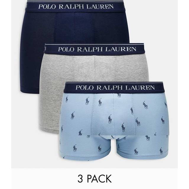 Ralph Lauren Classic Trunk 3-Pack Multicolor S (S)
