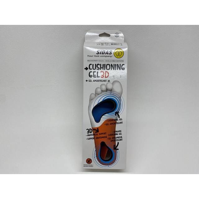 Sidas Cushioning Gel 3D Sulor Str. XL (XL)