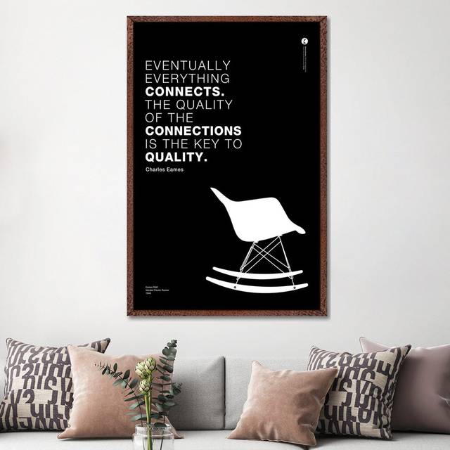 The RAR (Rocking Armchair Rod) by The Maisey Design Shop - Gallery-Wrapped Canvas Giclée on Canvas - Classic Wood Framed (152.5 cm H x 101.5 cm W)
