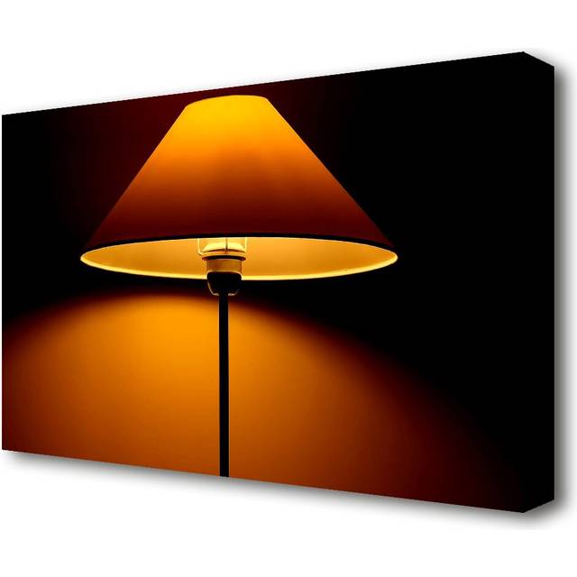 &#39;Retro Lamp&#39; Photographic Print on Canvas (101.6 cm H x 142.2 cm W)