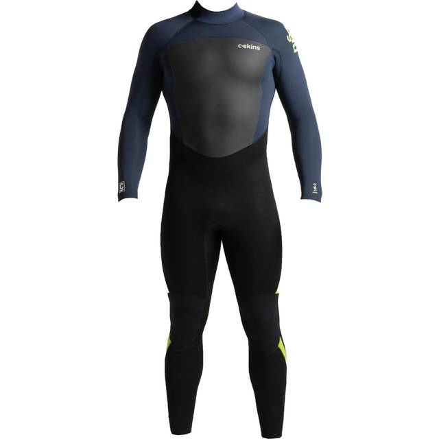 C-Skins Legend 4/3 Steamer - Black/Bluestone/Lime - S