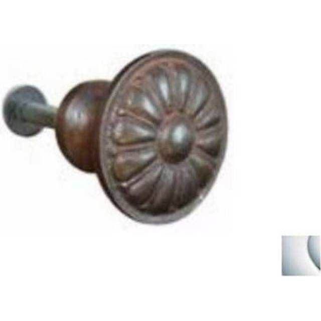 88-763 Sun Burst Knob 32mm Chrome Finish