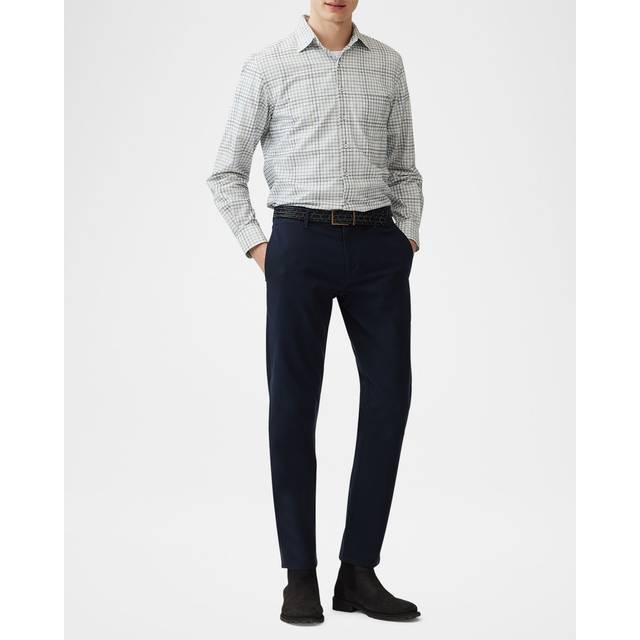 Rodd & Gunn Brookdale Check Slim Fit Corduroy Cotton Shirt