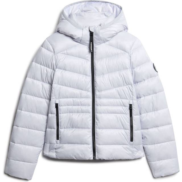 Women's pSuperdry Fuji Quilted Puffer - Violet - M