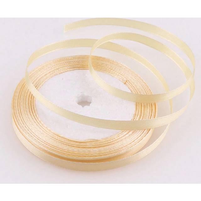 SHEIN 1 Roll Satin Ribbon, Polyester Decorative Ribbon For DIY Gifts, Packaging, Colors May Vary Slightly Due To Lighting And Display Differences