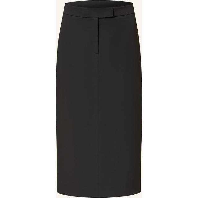 Relaxed Midi Pencil Skirt