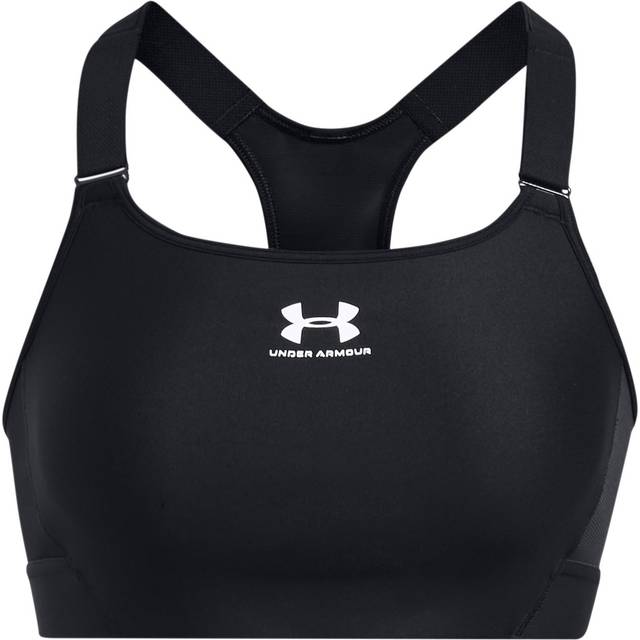 Under Armour Heatgear High Sports Bras Women black, size: S