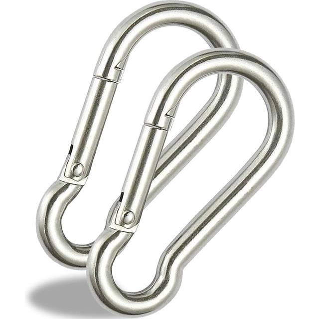 Inch Spring Snap Hook Carabiner - 304 Stainless Steel Snap Hook Heavy Duty Carabiner Clip