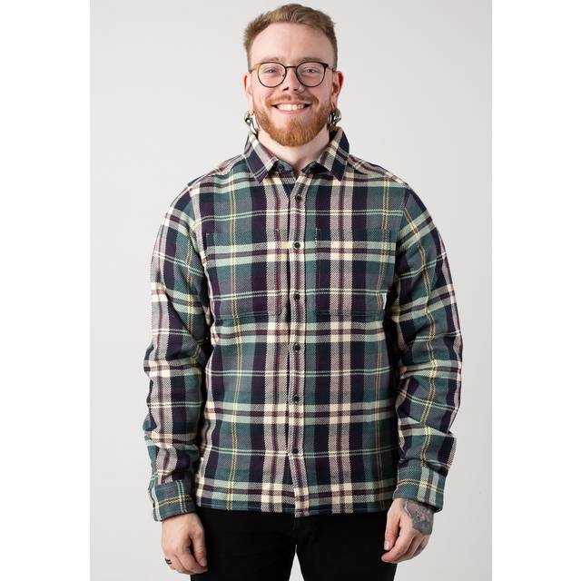 Iriedaily - Chillax Lumber Shirt - Shirt size XXL, grey