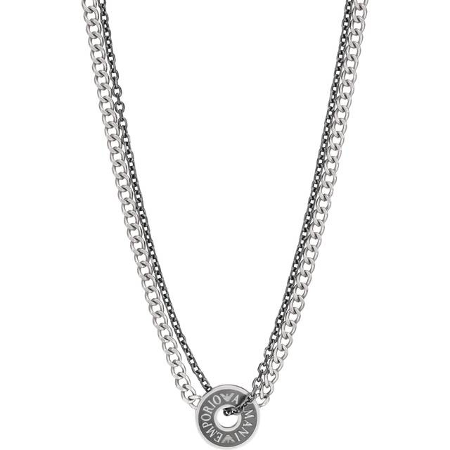 Emporio Armani Logo Essential Stainless Steel Men’s Necklace