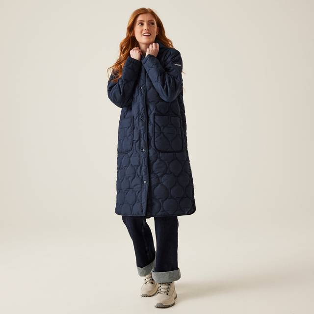 Regatta Women's Water-repellent Jaycee II Quilted Jacket Navy, Size: 8 - Blue