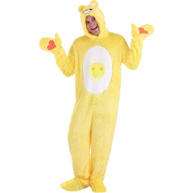 Adult Funshine Bear Classic Care Bears Costume - Yellow&#47;White (L)