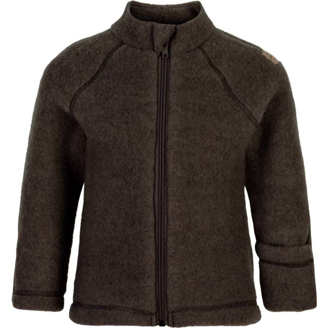 MIKK-LINE Wool Baby Jacket |Brun |98