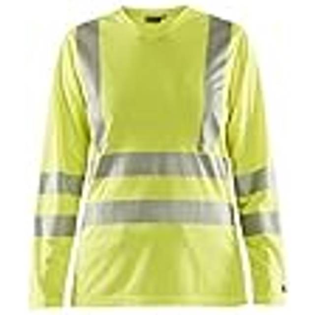 Women's anti-odour anti-uv long-sleeve T-shirt Blaklader - Jaune
