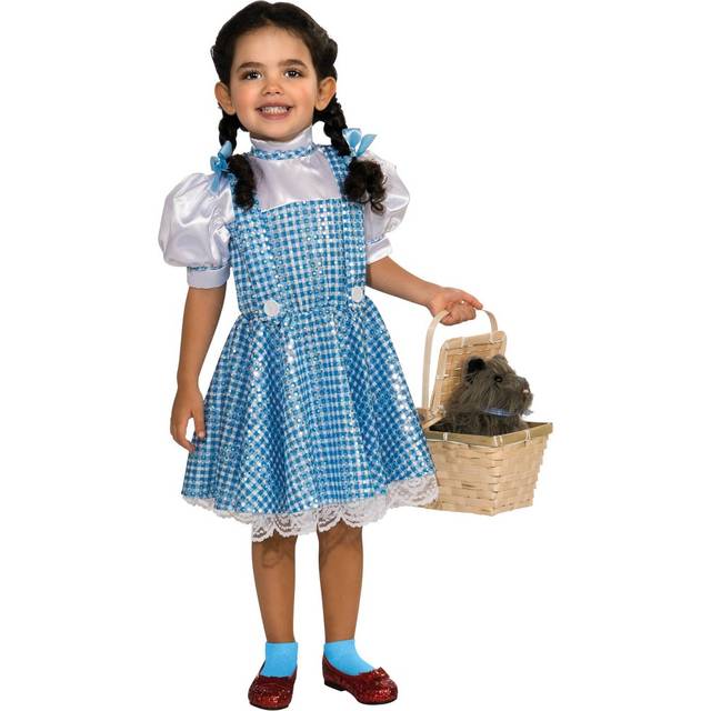 Girls Wizard Of Oz Sequin Dorothy Costume