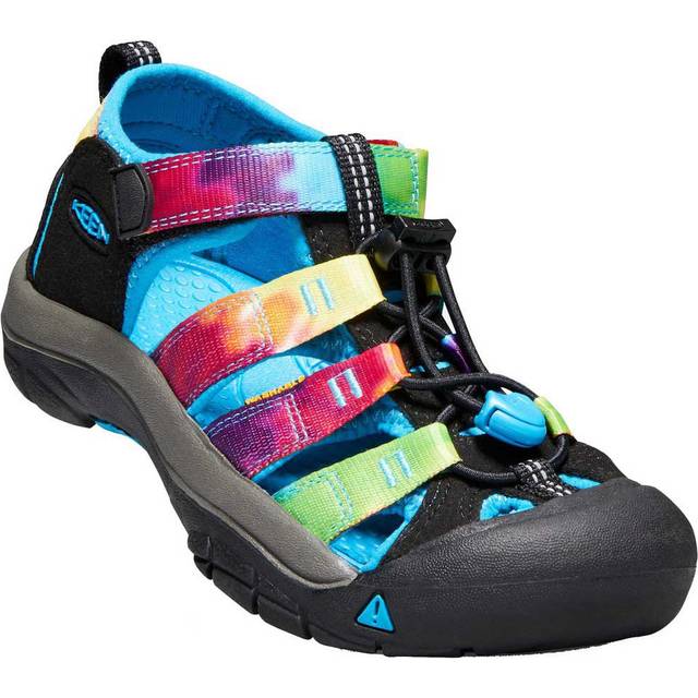 KEEN Newport H2 unisex – barn Sandal, Regnbåge slips dye, 37 EU