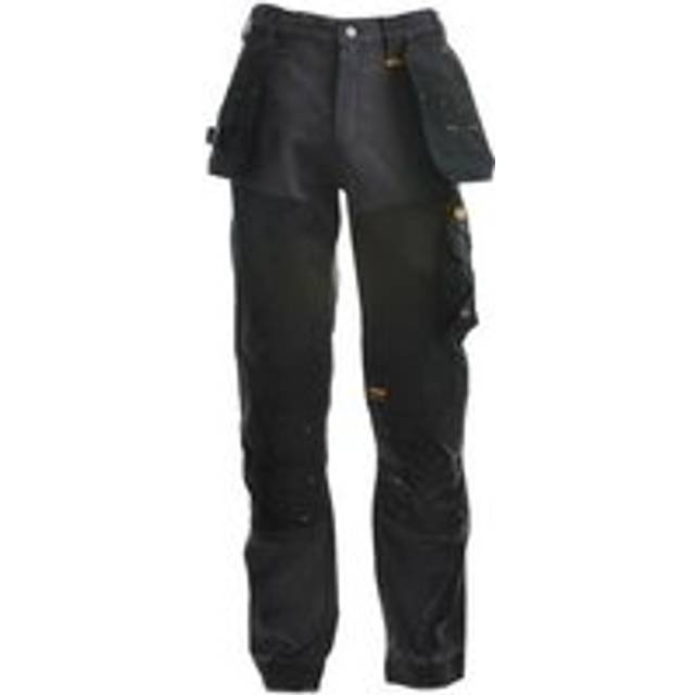 DeWalt Memphis Mens Stretch Work Trousers Grey / Black 42" 31"