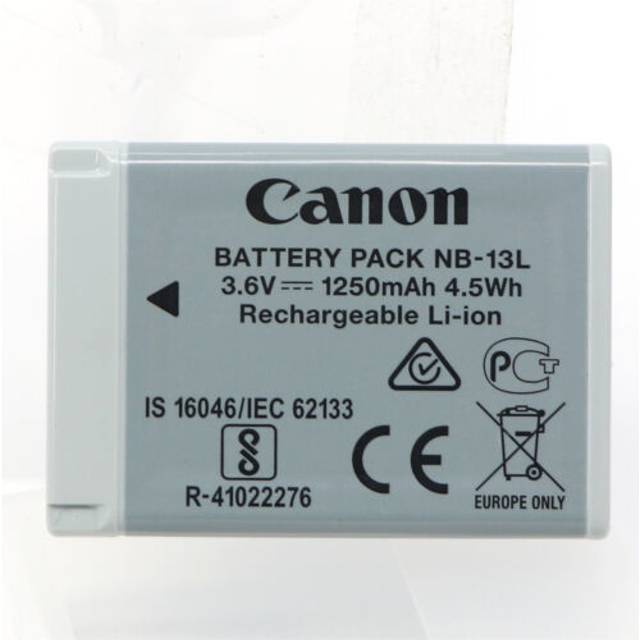 Canon Nb-13l Battery For Powershot G7x G5x G9x Sx730 Sx740 G7xii G9xii